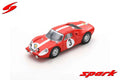 SPARK 1:43 SF165 - PORSCHE 904 GTS NO.3 RALLYE DES ROUTES DU NORD 1967 FRANÇOIS DUMOUSSEAU