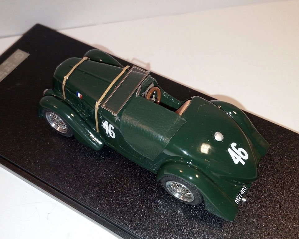 GCAM 1:43 - Singer Savoye 24h Le Mans '39 #46 Hand Built by kit