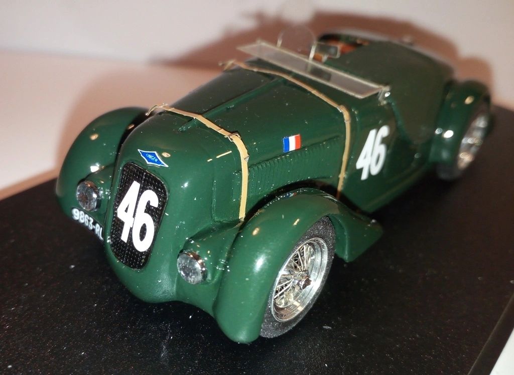 GCAM 1:43 - Singer Savoye 24h Le Mans '39 #46 Hand Built by kit