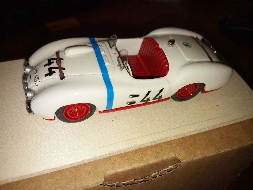 Automodellista 1:43 - Skoda 1100cc Sport 24h Le Mans '50 #44 Hand-made by resin-metal kit