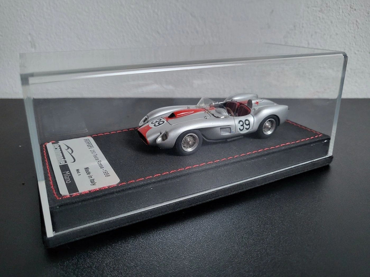 TECNOMODEL 1:43 - Ferrari 250 TR58 Silver classic race #39 *MADE IN ITALY*