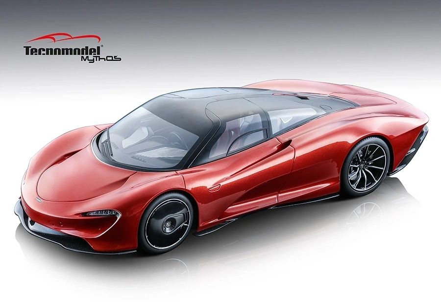 **PRE-ORDER** TECNOMODEL 1:18 - Mclaren Speedtail Metallica Red 2019 T-18EX08B