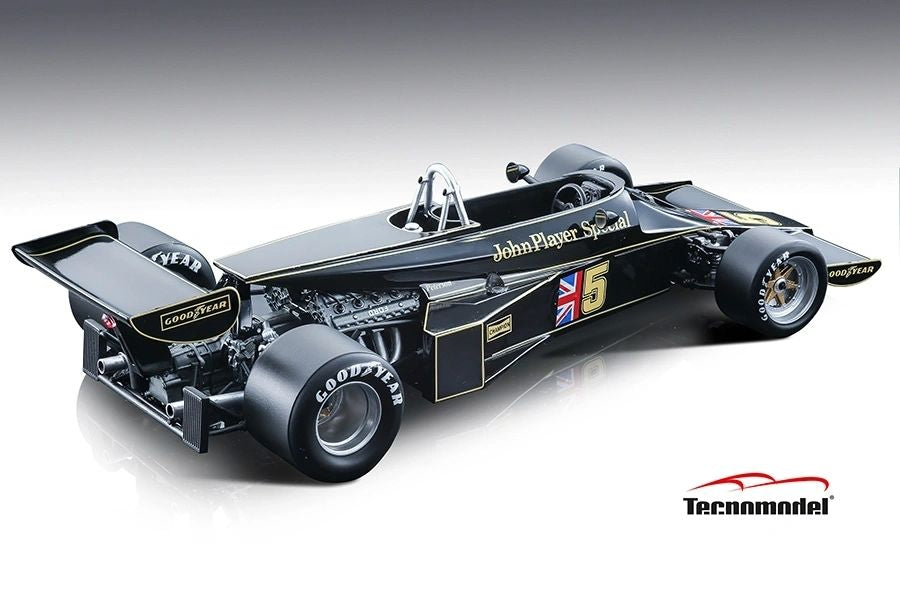***PRE-ORDER*** TECNOMODEL - 1:18 Lotus 77 1976 car # 5 Brazilian Gp Driver Ronnie Peterson TM18-175C