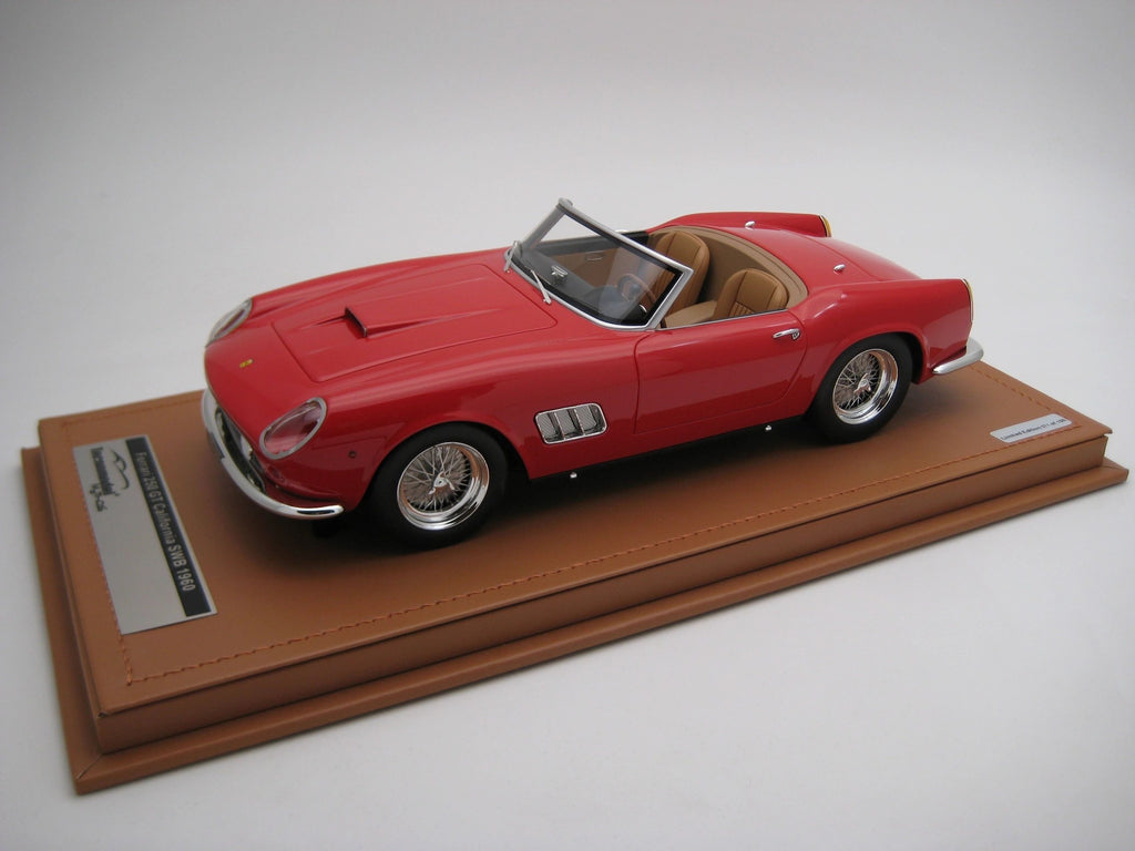 TECNOMODEL - 1:18 FERRARI - 250 GT SWB CALIFORNIA SPIDER 1960 Rosso Corsa