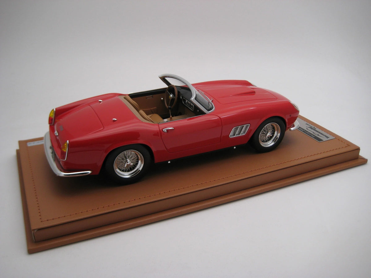 TECNOMODEL - 1:18 FERRARI - 250 GT SWB CALIFORNIA SPIDER 1960 Rosso Corsa