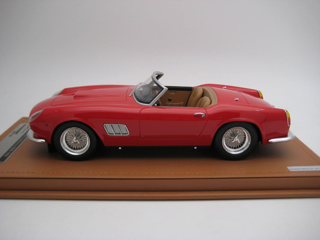 TECNOMODEL - 1:18 FERRARI - 250 GT SWB CALIFORNIA SPIDER 1960 Rosso Corsa