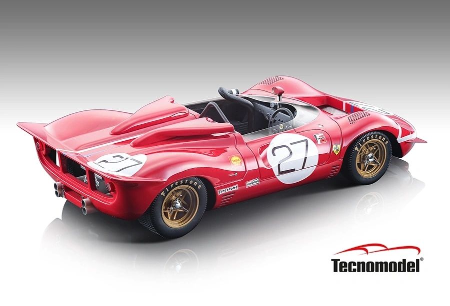 TECNOMODEL - 1:18 Ferrari 350 P4 CanAm Laguna Seca 1967 G. Williams