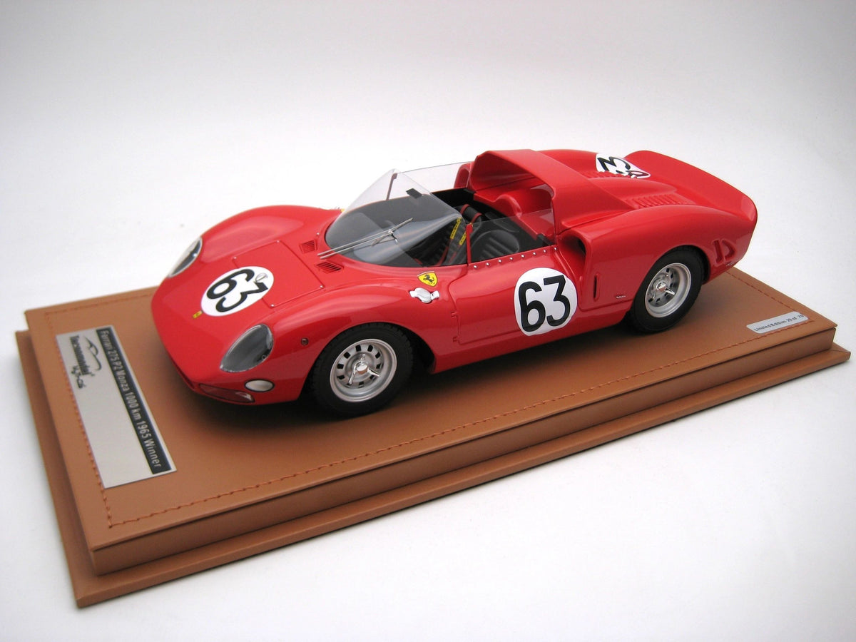 TECNOMODEL - 1:18 Ferrari 275 P2 Monza 1000 km 1965 #63 WINNER, M.Parkes - J.Guichet