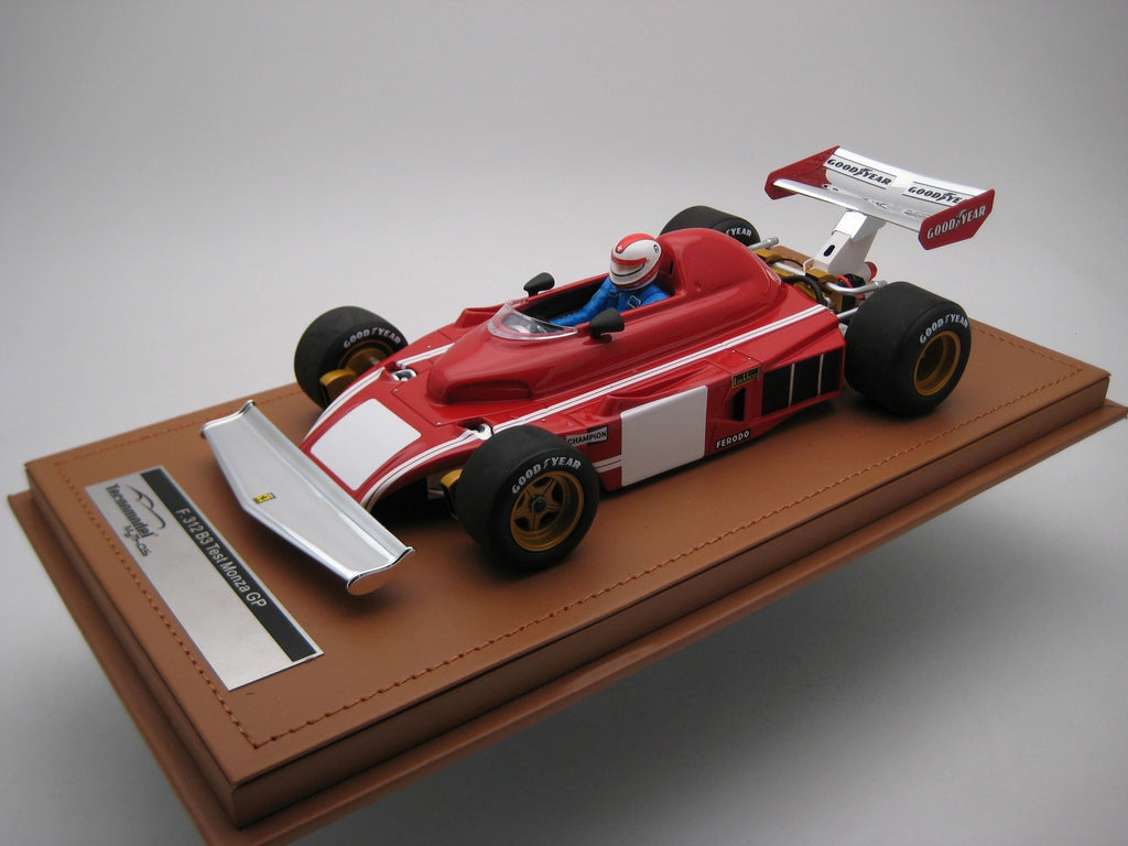 TECNOMODEL - 1:18 - Ferrari 312 B3 F1 Test Monza Clay Regazzoni w/Pilot