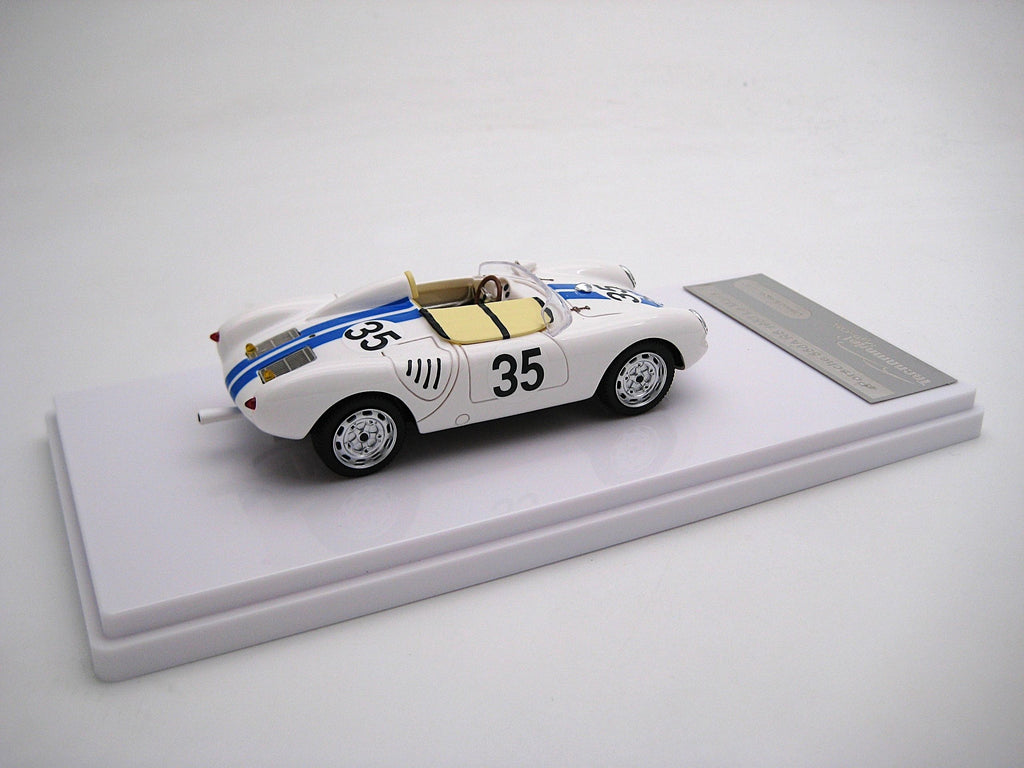 TECNOMODEL 1:43 - Porsche 550A RS 1957 Le Mans 24h Driver Hugus/De Beaufort
