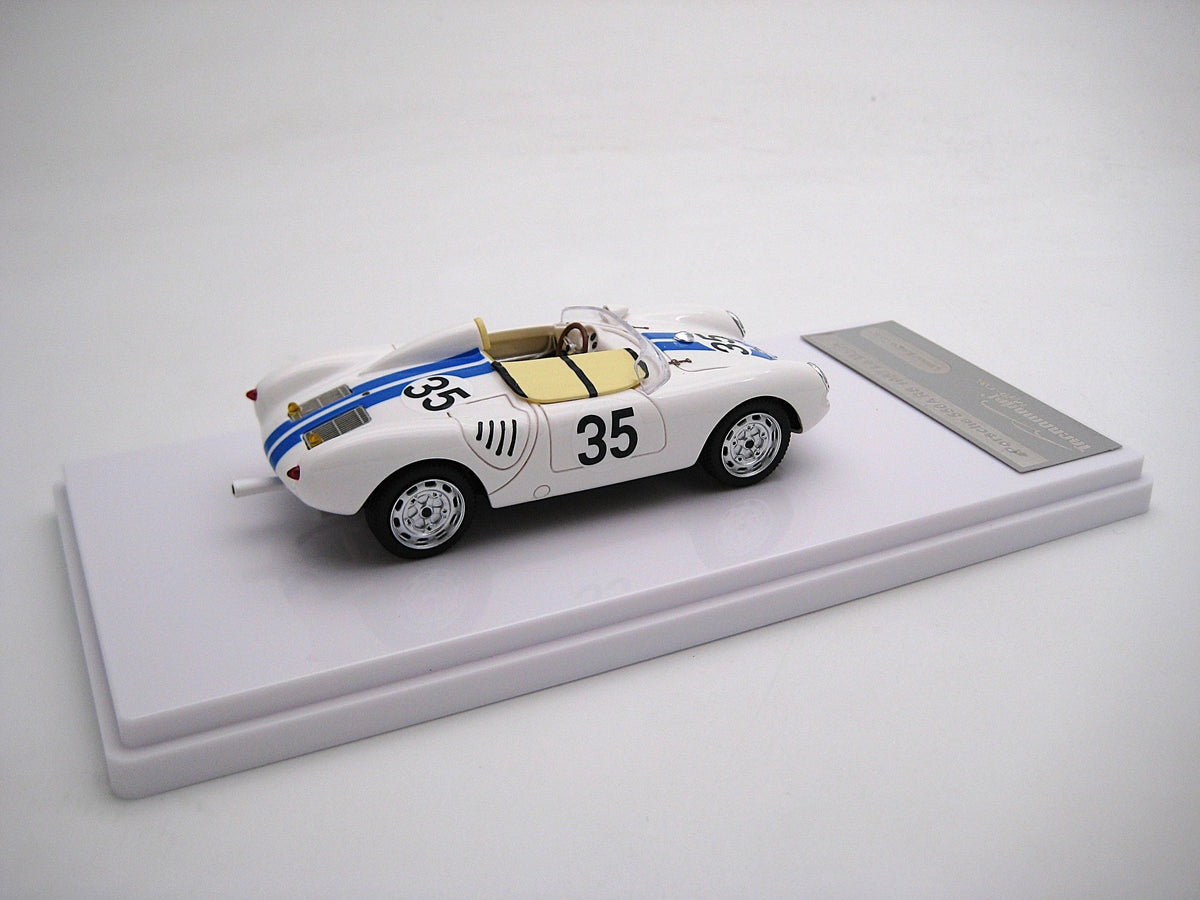 TECNOMODEL 1:43 - Porsche 550A RS 1957 Le Mans 24h Driver Hugus/De Beaufort