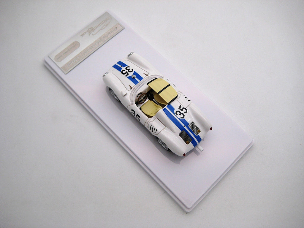 TECNOMODEL 1:43 - Porsche 550A RS 1957 Le Mans 24h Driver Hugus/De Beaufort