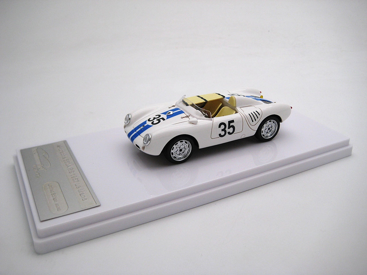 TECNOMODEL 1:43 - Porsche 550A RS 1957 Le Mans 24h Driver Hugus/De Beaufort