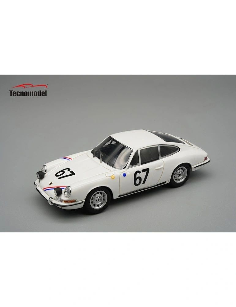 TECNOMODEL 1:43 - PORSCHE 911S TEAM P.BOUTIN #67 24h LE MANS 1967 P.BOUTIN - P.SANSON
