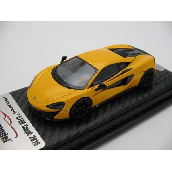TECNOMODEL 1:43 - T43-EX02E McLaren 570S Vulcano Yellow titanium wheels