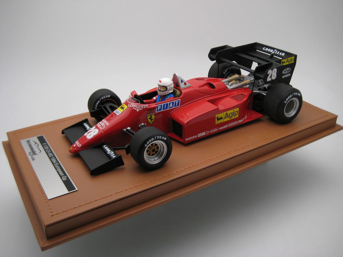 TECNOMODEL - 1:18 Ferrari 126 C4-M2 1984 European Gp René Arnoux #28 w/pilot