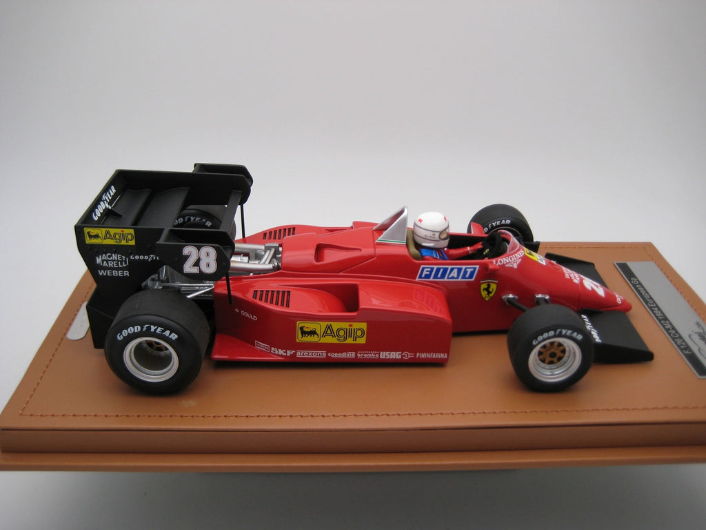 TECNOMODEL - 1:18 Ferrari 126 C4-M2 1984 European Gp René Arnoux #28 w/pilot
