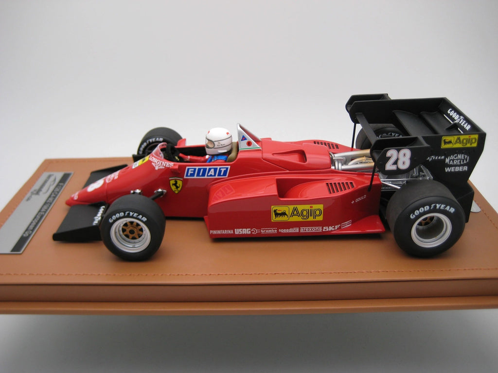 TECNOMODEL - 1:18 Ferrari 126 C4-M2 1984 European Gp René Arnoux #28 w/pilot