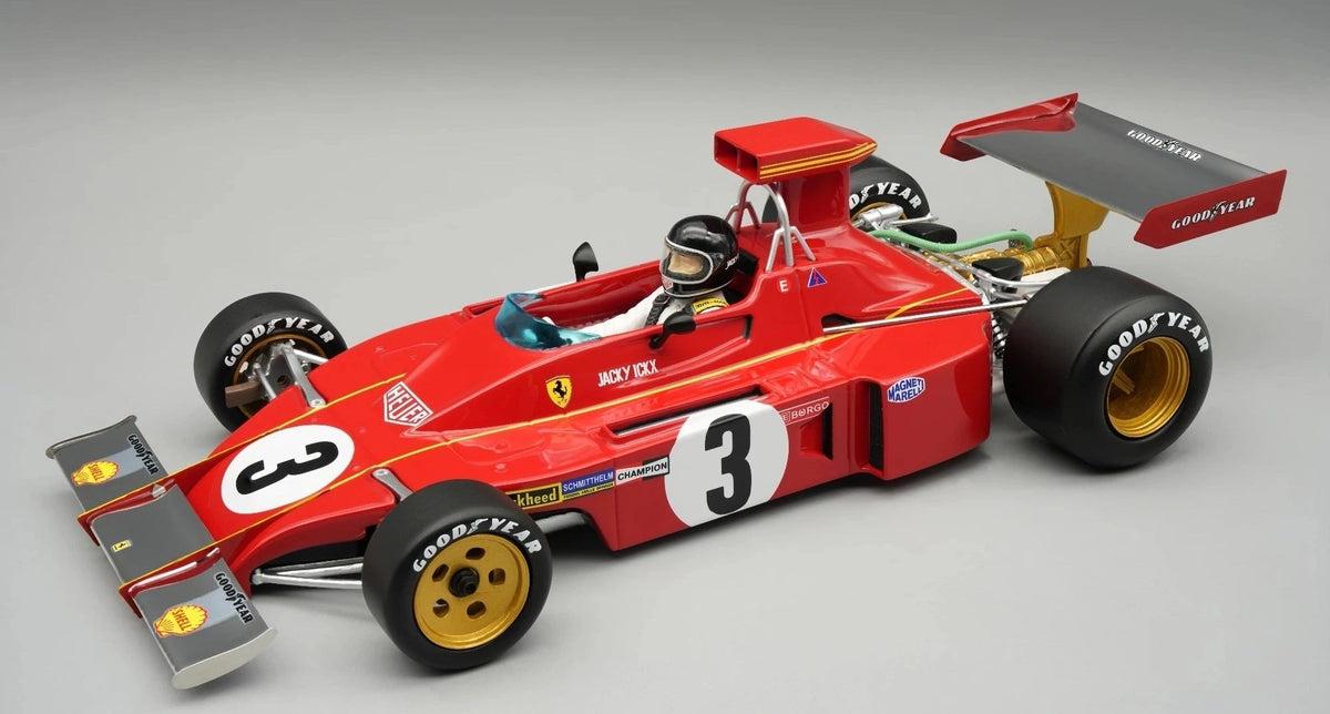 TECNOMODEL - 1:18 - Ferrari 312 B3 F1 GP Italia 1973 Jacky Ickx w/Pilot