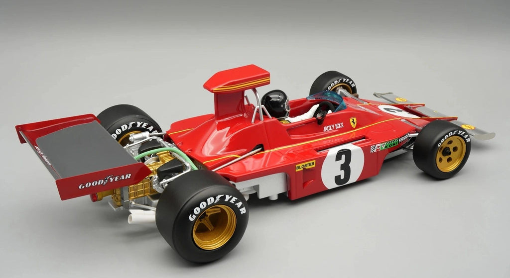 TECNOMODEL - 1:18 - Ferrari 312 B3 F1 GP Italia 1973 Jacky Ickx w/Pilot