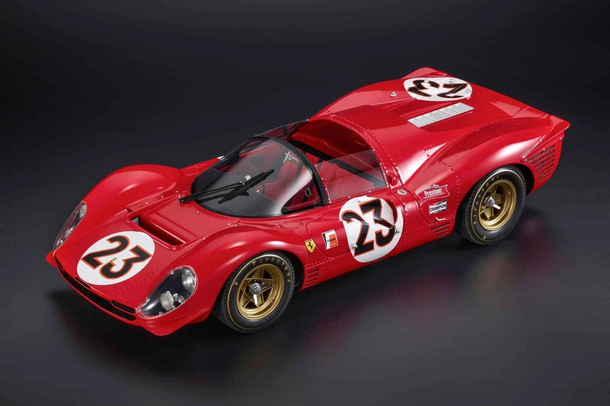 TOP MARQUES 1:18 - FERRARI 330 P4 4.0L V12 SPIDER SEFAC N 23 WINNER 24h DAYTONA 1967