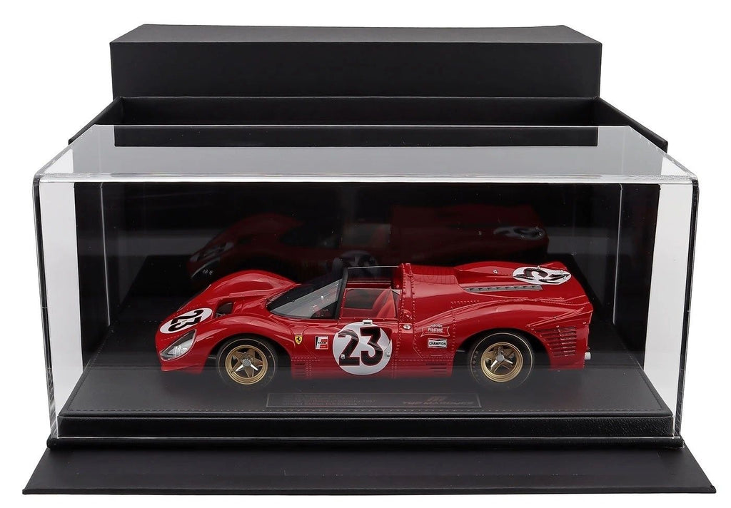 TOP MARQUES 1:18 - FERRARI 330 P4 4.0L V12 SPIDER SEFAC N 23 WINNER 24h DAYTONA 1967