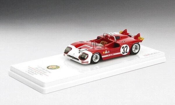 TrueScale Miniatures - 1:43 - Alfa Romeo 33/3 #32 T12h Sebring 1971 Pescarolo