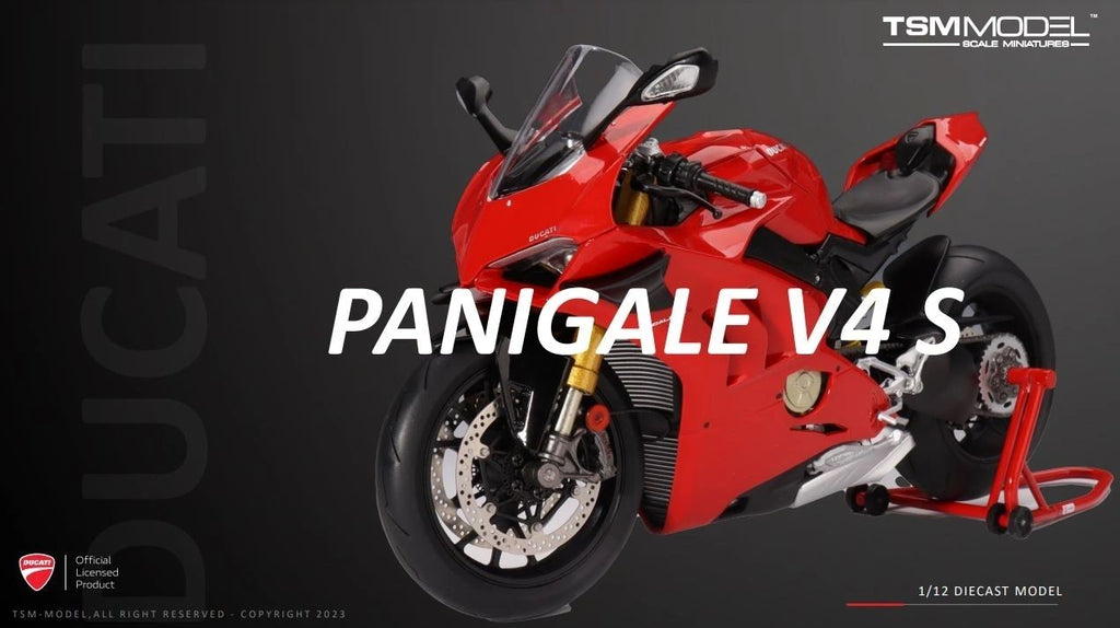 TSM MODEL 1:12 - Ducati Panigale V4S diecast