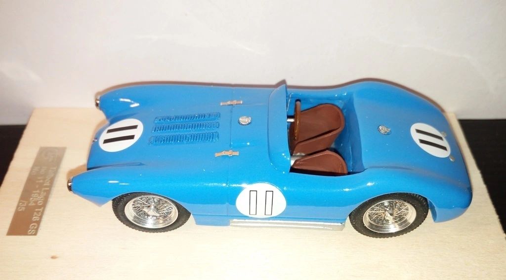 GCAM 1:43 - Talbot Lago T26/GS Le Mans '54 #11 Hand built kit