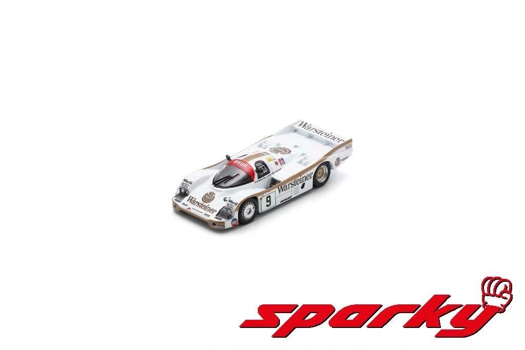 TINY Sparky 1/64 - PORSCHE 956 Team Brun Motorsport #9 4Th 24H Le Mans 1984