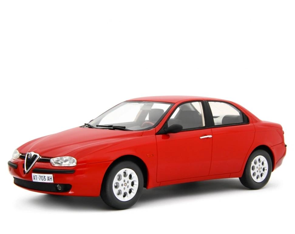 LAUDORACING - 1:18 ALFA 156 1.8 T.S. 1997 OPTIONAL 1.6 - 2.0 T.S. 1.9 JTD - 2.5 V6 24V Rosso Alfa