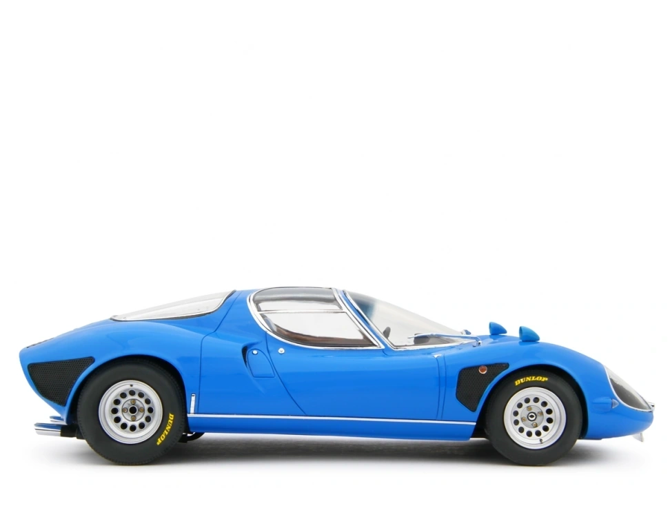 LAUDORACING - 1:18 ALFA ROMEO 33 Coupé Stradale Blu Reale Conte Agusta 1967
