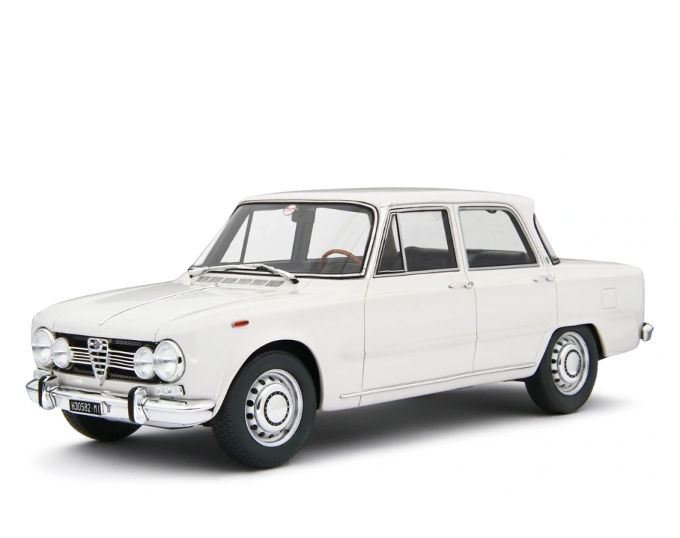 LAUDORACING 1:18 - Alfa Romeo Giulia Super 1969 Biancospino