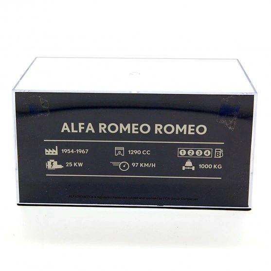 EAGLEMOSS 1:43 - Alfa Romeo Romeo furgone Scintilla turchese-bianco