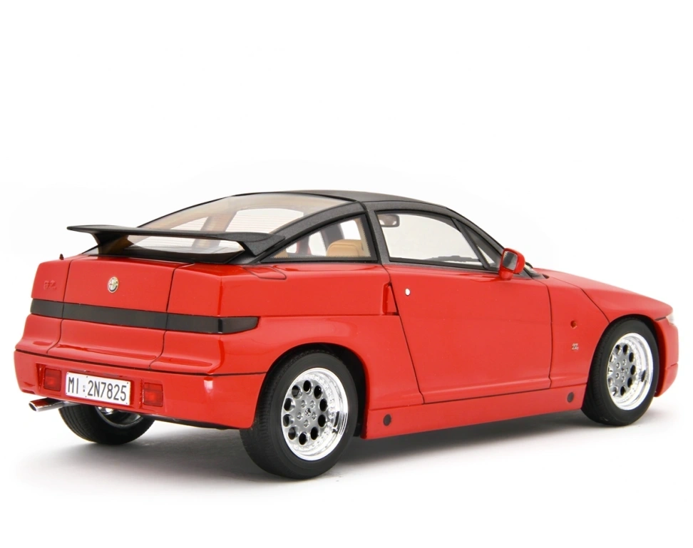 LAUDORACING 1:18 - Alfa Romeo SZ (Es 30) 1989 Rosso Alfa