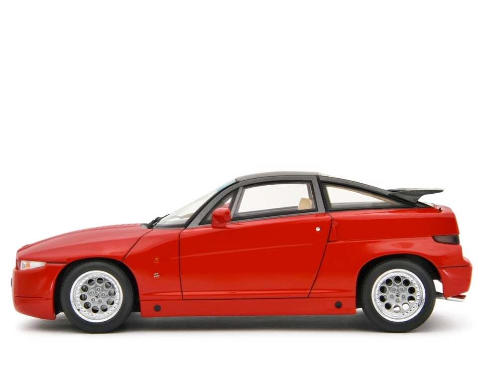 LAUDORACING 1:18 - Alfa Romeo SZ (Es 30) 1989 Rosso Alfa