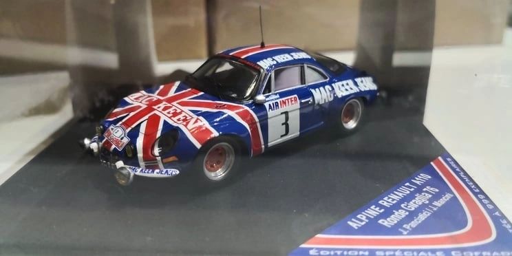 TROFEU 1:43 COF13 - Alpine Renault A110 1600S Ronde Giraglia '76 Panciatici