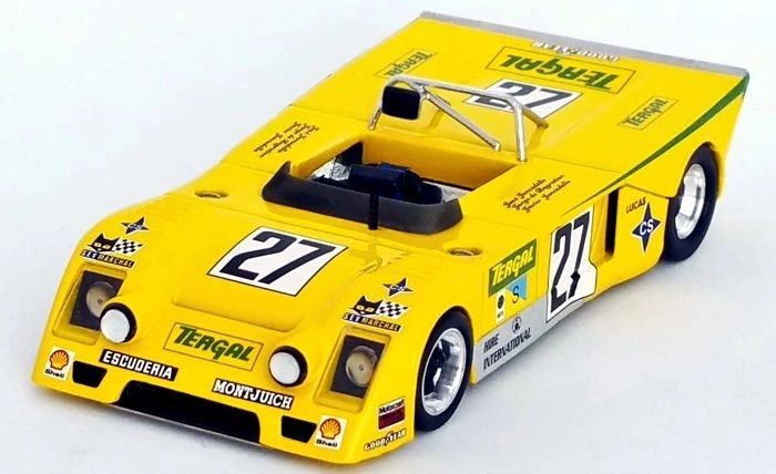 TROFEU 1:43 Chevron B23 Tergal 24h Le Mans 1973 No.27 Juncadella-de Bagration
