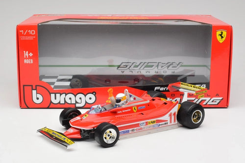 BURAGO 1:18 - Ferrari 312T4 #11 J. Scheckter GP Italia F1 World Champion 1979