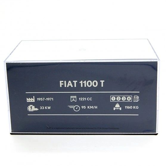 EAGLEMOSS 1:43 -Furgone Fiat 1100 T furgone Zuegg anno di costruzione 1961