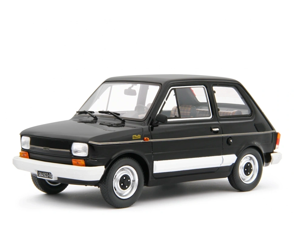 LAUDORACING - 1:18 Fiat 126 Personal 4 Black 1978 - LM167B
