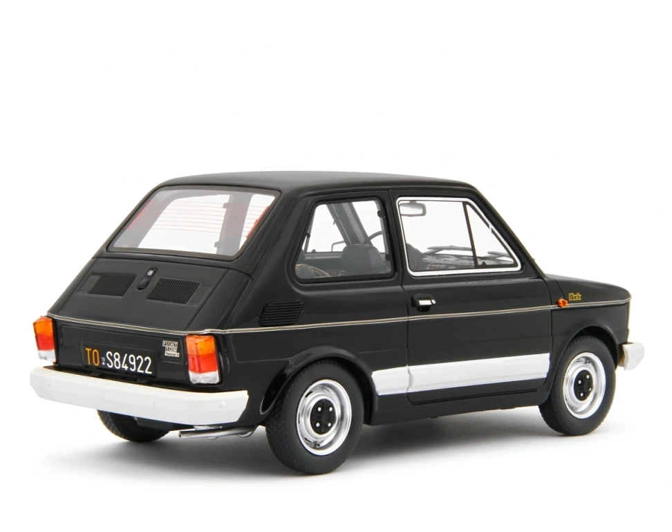LAUDORACING - 1:18 Fiat 126 Personal 4 Black 1978 - LM167B