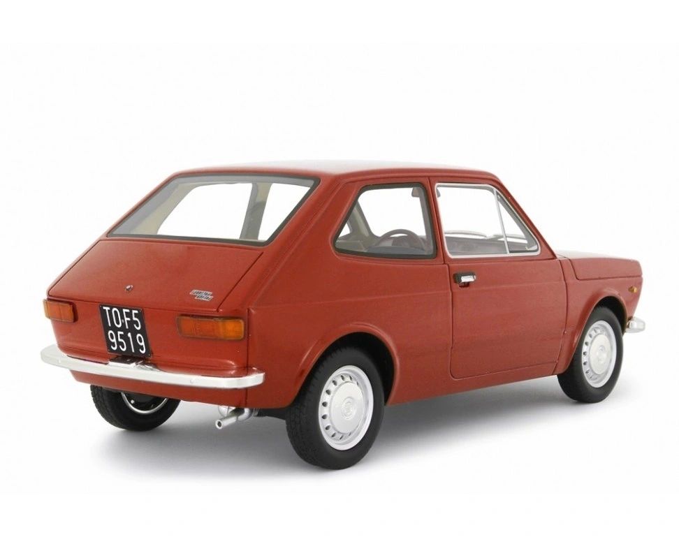 LAUDORACING - 1:18 Fiat 127 I serie 1971 Rosso - LM129B