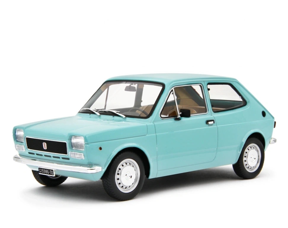 LAUDORACING - 1:18 Fiat 127 I serie 1972 azzurro chiaro - LM176G
