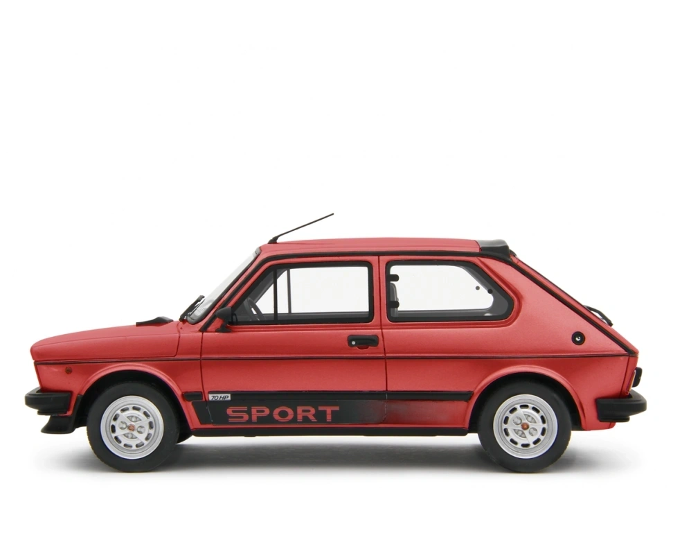 LAUDORACING - 1:18 FIAT 127 SPORT 70 HP - 1981 Rosso met
