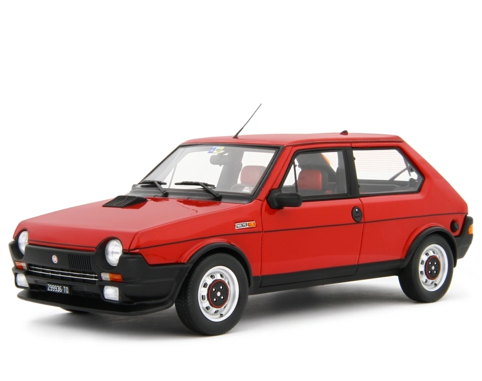 LAUDORACING - 1:18 Fiat Ritmo 105 TC 1981 Rosso