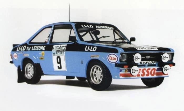 TROFEU 1:43 1017 - FORD ESCORT MKII LI-LO RAC Rally '78 Clark-Wilson