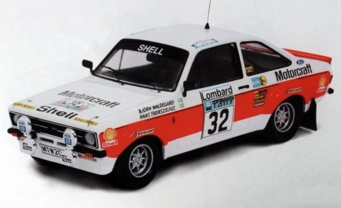 TROFEU 1:43 1023 - FORD ESCORT MKII Motorcraft RAC '76 Waldegaard