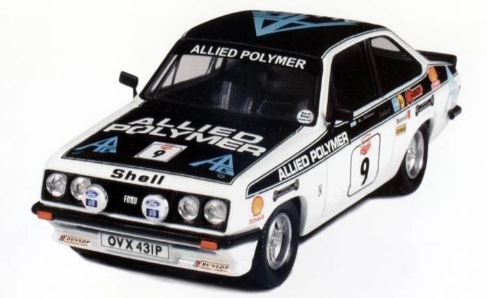 TROFEU 1:43 1802 - FORD ESCORT MKII RS2000 Allyed Polimer Tour Britain 1976