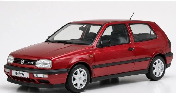 NOREV 1:18 - Volkswagen Golf (III) VR6 Indian Red met. 1991
